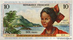 10 Francs FRENCH ANTILLES  1964 P.08b
