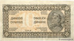 10 Dinara YUGOSLAVIA  1944 P.050c