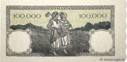 100000 Lei RUMANIA  1946 P.058a SC+