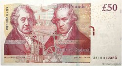 50 Pounds ANGLETERRE  2010 P.393b SUP