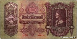100 Pengö HUNGARY  1930 P.098