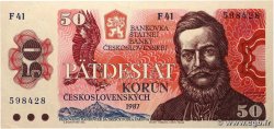 50 Korun CZECHOSLOVAKIA  1987 P.096a