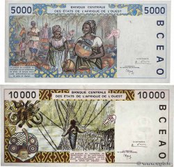 5000 et 10000 Francs Lot ÉTATS DE L