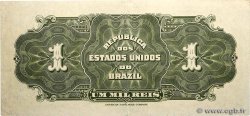 1 Mil Reis BRASIL  1919 P.006 MBC+