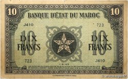10 Francs MAROC  1943 P.25