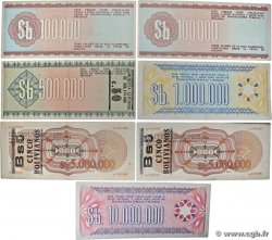 Lot de 7 billets Lot BOLIVIE  1984 P.LOT SUP