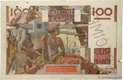 100 Francs JEUNE PAYSAN Spécimen FRANCE  1945 F.28.01Sp TTB+