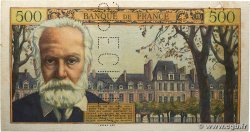 500 Francs VICTOR HUGO Spécimen FRANKREICH  1954 F.35.01Spn VZ
