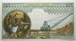 50 Dirhams MAROKKO  1968 P.55c fST+