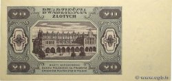 20 Zlotych POLONIA  1948 P.137 SC+