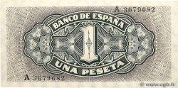 1 Peseta SPAIN  1940 P.122 UNC