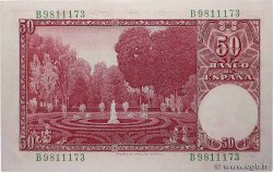 50 Pesetas ESPAGNE  1951 P.141a NEUF