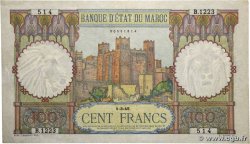 100 Francs MAROC  1945 P.20