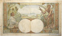 1000 Francs MADAGASCAR  1948 P.041 pr.TB
