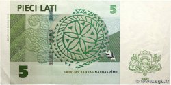5 Lati LETTONIE  2001 P.49b TTB+