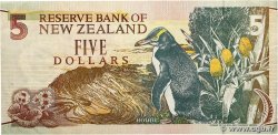 5 Dollars NOUVELLE-ZÉLANDE  1992 P.177 TTB