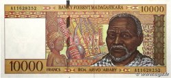 10000 Francs - 2000 Ariary MADAGASCAR  1995 P.079a
