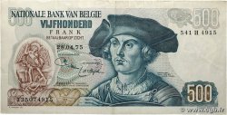 500 Francs BELGIQUE  1975 P.135b
