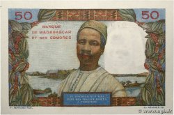 50 Francs COMORES  1960 P.02b2 pr.NEUF
