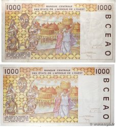 1000 Francs Lot ÉTATS DE L