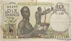 10 Francs AFRIQUE OCCIDENTALE FRANÇAISE (1895-1958)  1954 P.37