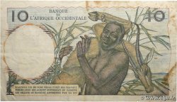 10 Francs AFRIQUE OCCIDENTALE FRANÇAISE (1895-1958)  1954 P.37 TTB+