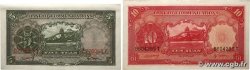 5 Yüan et 10 Yüan Lot CHINA  1935 P.0154a et P.0155 VZ