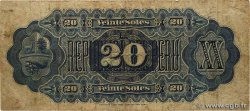 20 Soles PÉROU  1879 P.007a B+