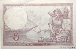 5 Francs FEMME CASQUÉE modifié FRANCE  1940 F.04.18 SUP