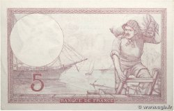 5 Francs FEMME CASQUÉE modifié FRANCE  1939 F.04.10 UNC-