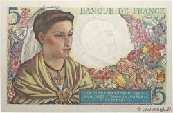 5 Francs BERGER FRANCE  1943 F.05.05 NEUF