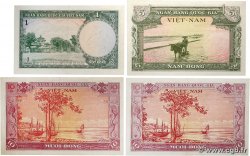 1, 5 et 10 Dong Lot VIET NAM SUD  1955 P.01a, P.02a et P.03a SUP