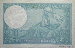 10 Francs MINERVE modifié FRANCE  1940 F.07.20 SUP