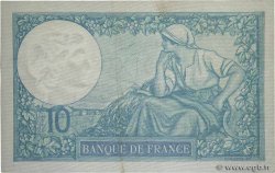 10 Francs MINERVE modifié FRANCE  1939 F.07.05 SUP+