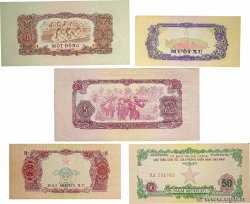 10, 20 et 50 Xu et 1 et 5 Dong Lot VIET NAM SUD  1963 P.R1 au P.R4 et P.R6, P.R8 TTB