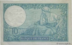10 Francs MINERVE modifié FRANCE  1939 F.07.12 SUP