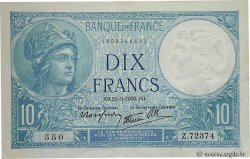 10 Francs MINERVE modifié FRANCE  1939 F.07.09