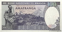100 Francs RWANDA  1982 P.18 NEUF
