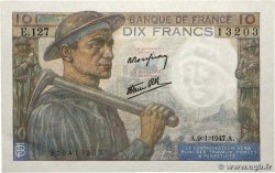 10 Francs MINEUR FRANCE  1947 F.08.17