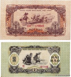 1 et 2 Hao Lot VIET NAM   1972 P.077c et P.078 TTB+