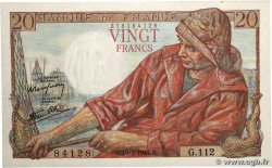 20 Francs PÊCHEUR FRANCE  1944 F.13.08