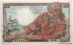 20 Francs PÊCHEUR FRANCE  1942 F.13.03