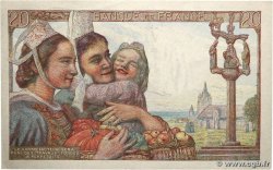 20 Francs PÊCHEUR FRANCE  1945 F.13.10 pr.SPL