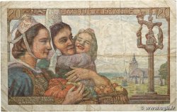 20 Francs PÊCHEUR FRANCE  1949 F.13.15 TB