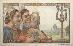 20 Francs PÊCHEUR FRANCE  1949 F.13.14 SUP+