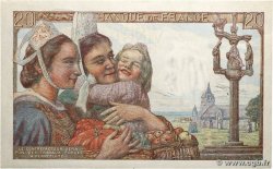 20 Francs PÊCHEUR FRANCE  1942 F.13.02 SPL