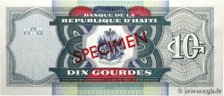 10 Gourdes Spécimen HAÏTI  2004 P.265bs NEUF
