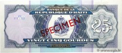 25 Gourdes Spécimen HAÏTI  2004 P.266bs ST