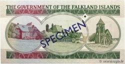 10 Pounds Spécimen ISOLE FALKLAND  1986 P.14a FDC