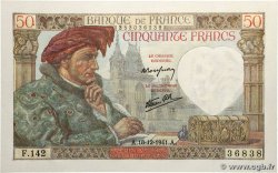 50 Francs JACQUES CŒUR FRANCE  1941 F.19.17